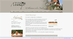 Desktop Screenshot of hotel-neumayr.de